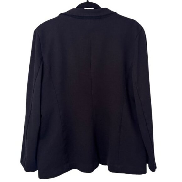 Mary Crafts black single button career casual blazer size 18 - Picture 6 of 8